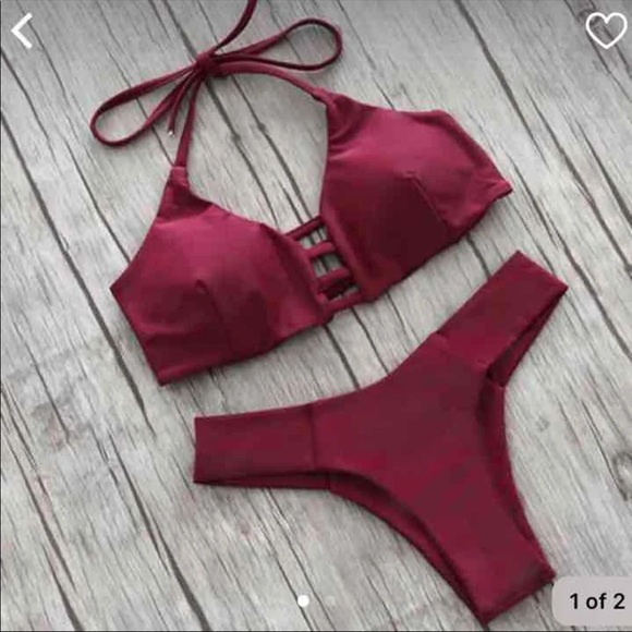 Other - Maroon bikini set